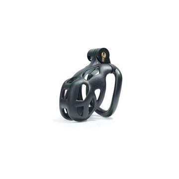 New Upgraded Nano Black Cobra Male Chastity Cage